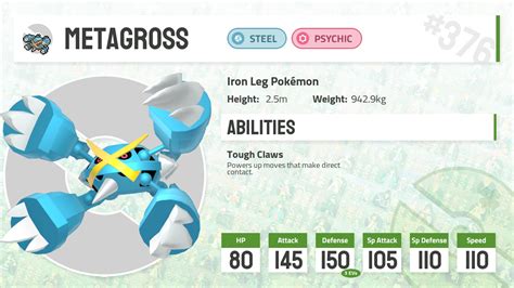 mega metagross ability|mega metagross base stats.